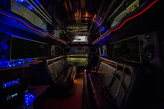  H2 Hummer limousine rental Albuquerque beautiful interiors