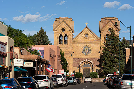 cathedral in santa fe, nm