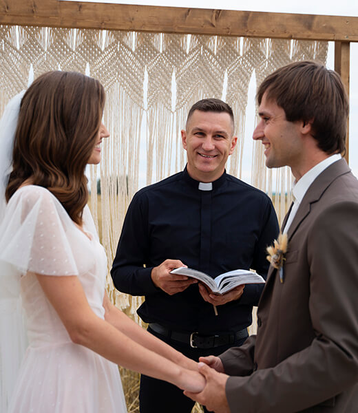 Wedding officiants